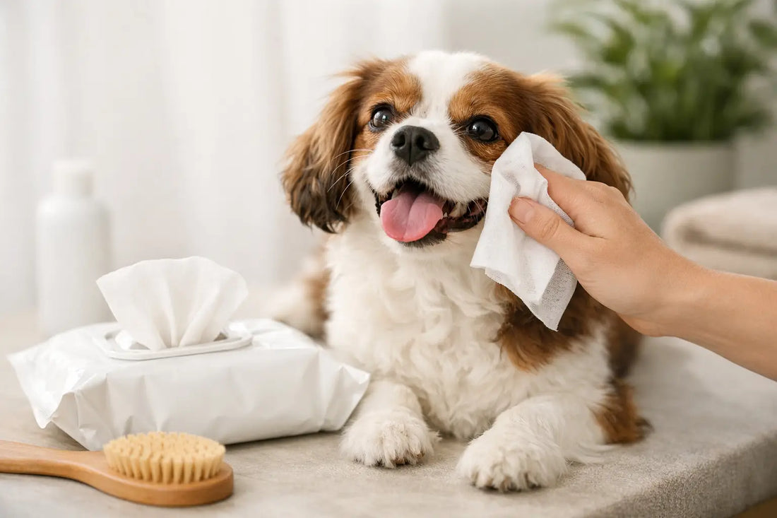 Dog Grooming Wipes for Fast, Gentle Clean-Ups