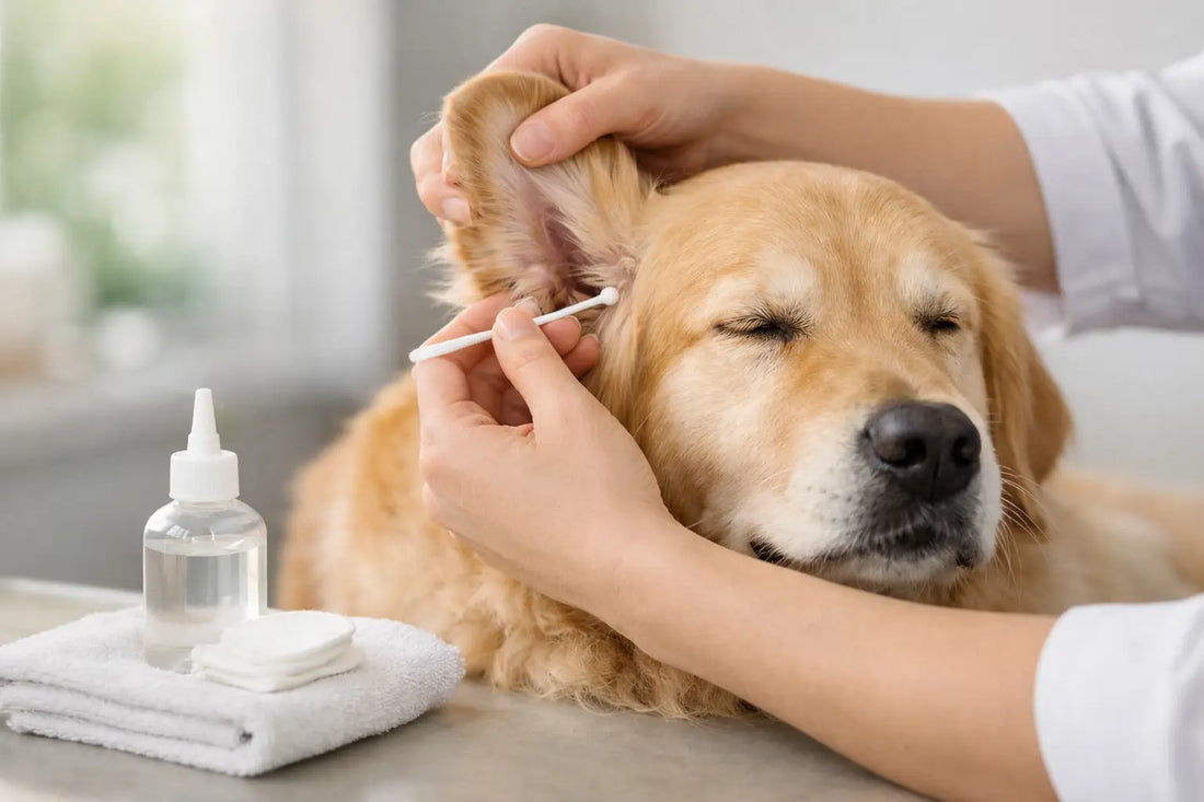 Dog Ear Cleaning Made Safe, Simple and Calm