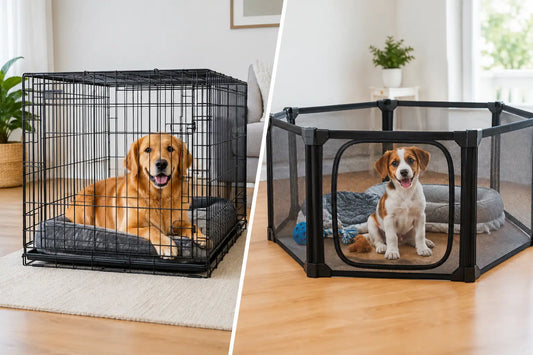 Dog Crate Versus Playpen: Which Is Best?