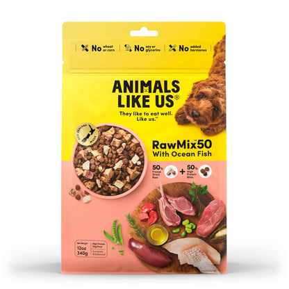 Animals Like Us Rawmix50 With Ocean Fish