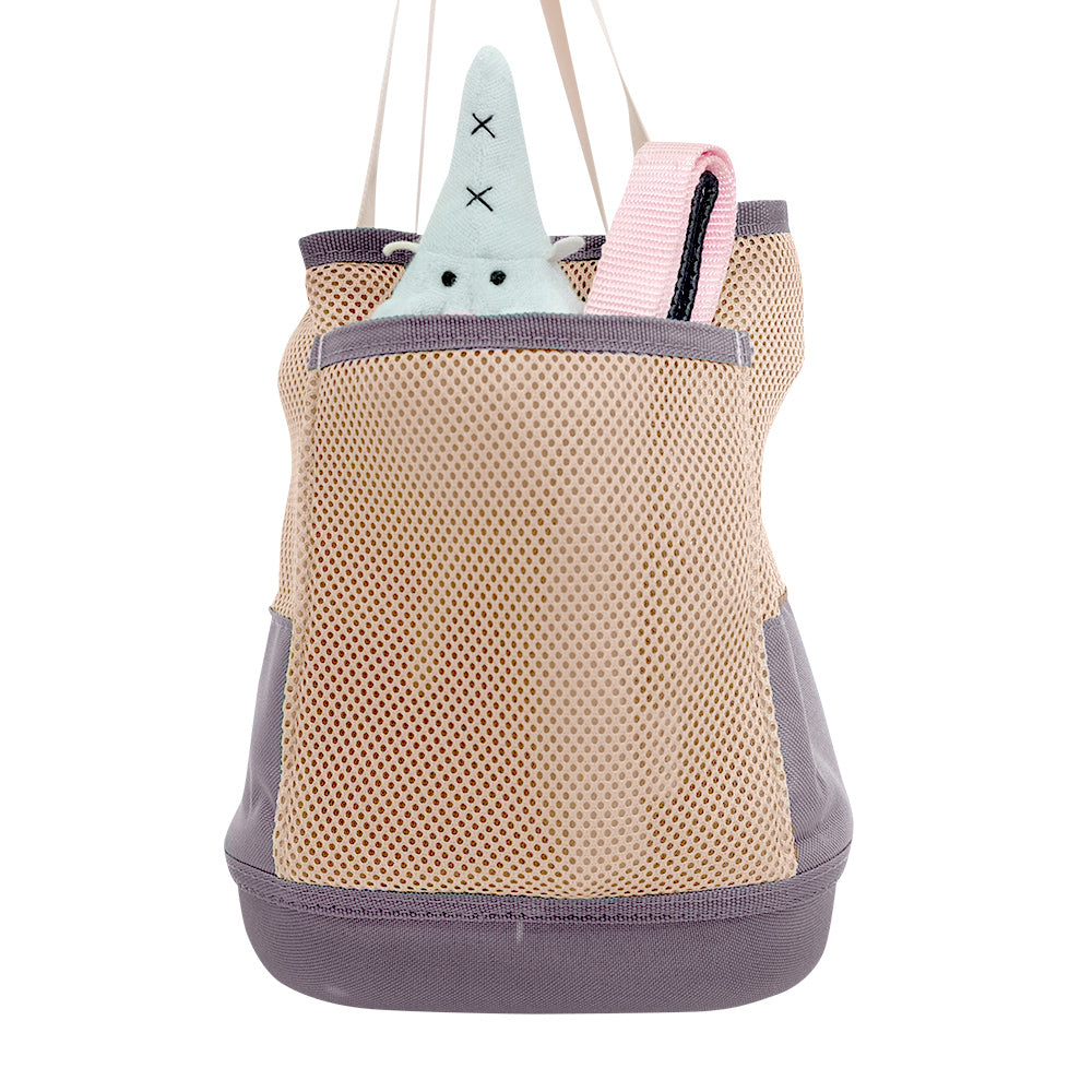 Ibiyaya Light Pet Carrier with Hardshell Base for Dachshunds & Long Pets