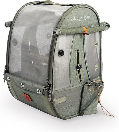 Ibiyaya Medium Trackpack For Birds - Jungle Green