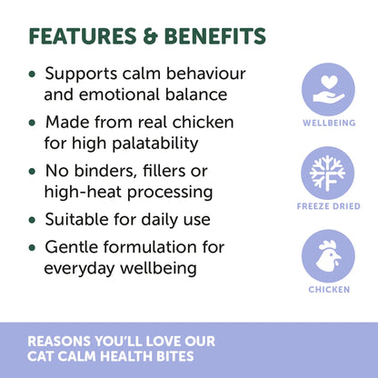 Natural Animal Solutions - Feline Calm Health Bites - 50g