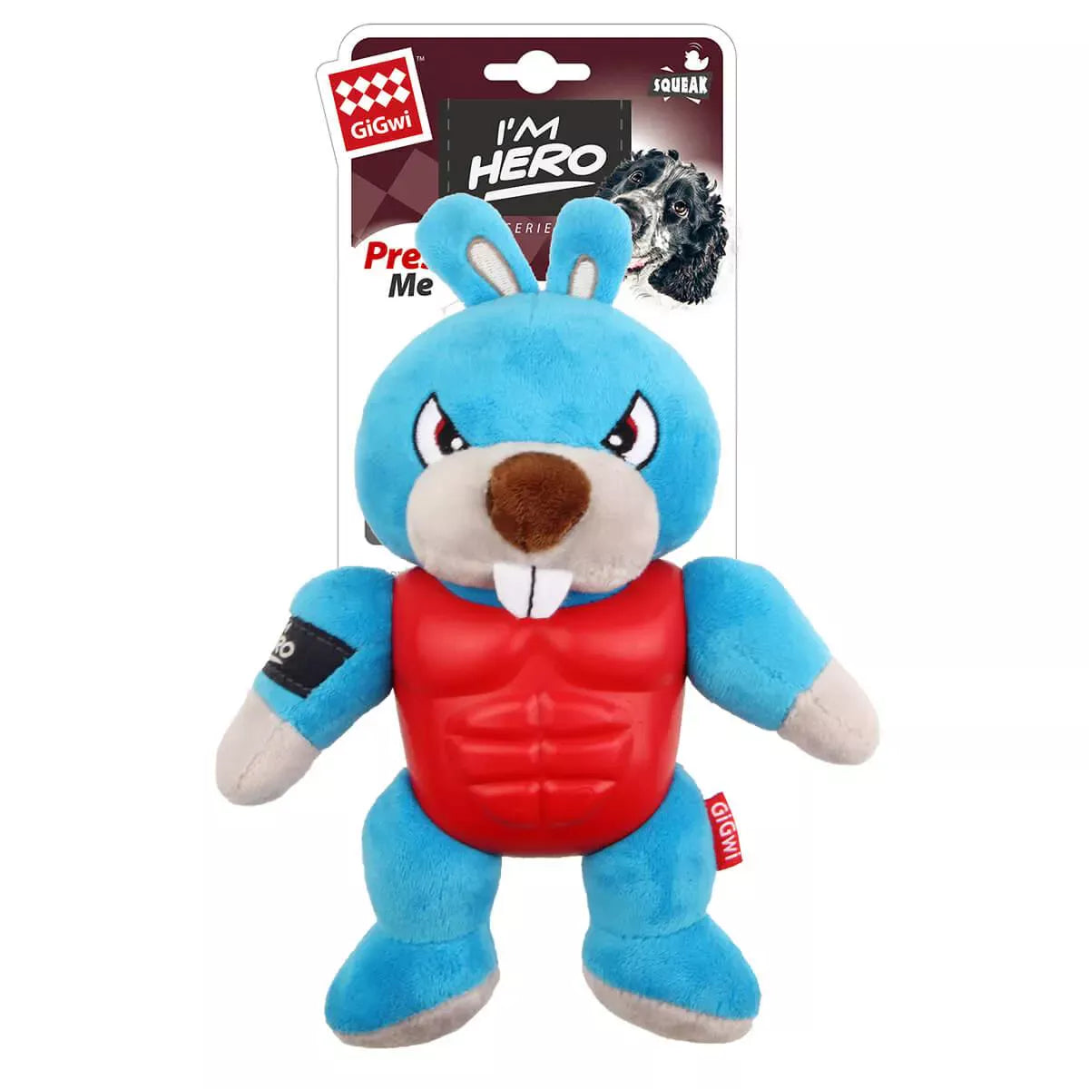GiGwi – I’m Hero – Plush Toy Rabbit