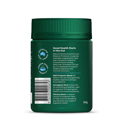 Natural Animal Solutions - Gut Balance Probiotic - 80g