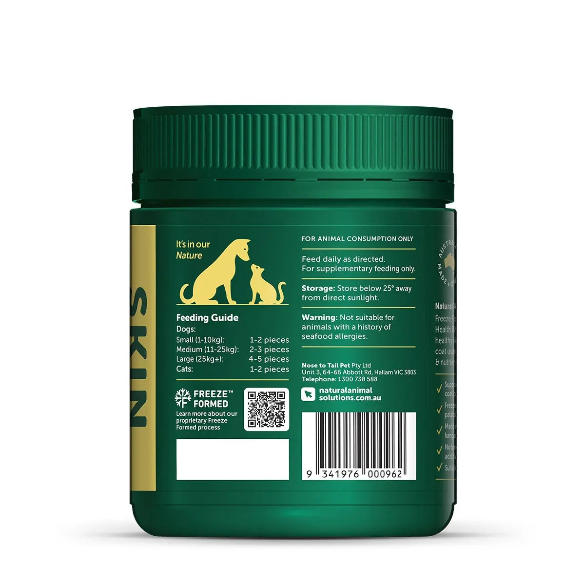 Natural Animal Solutions – Skin Health Bites