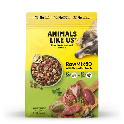 Animals Like Us Dog Rawmix50 Grass-Fed Lamb