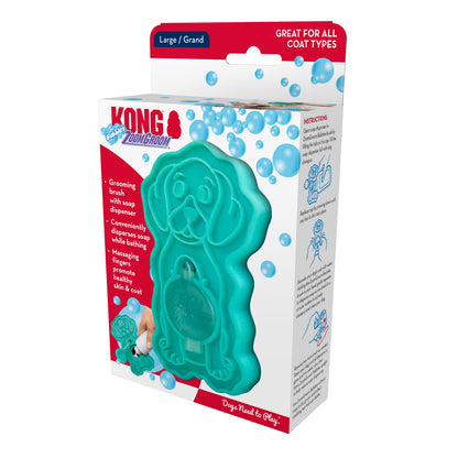 Kong Zoomgroom Bubbles Large