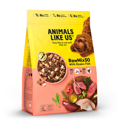 Animals Like Us Rawmix50 With Ocean Fish