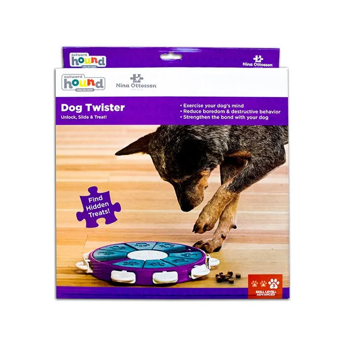 Dog Twister Purple by Nina Ottosson