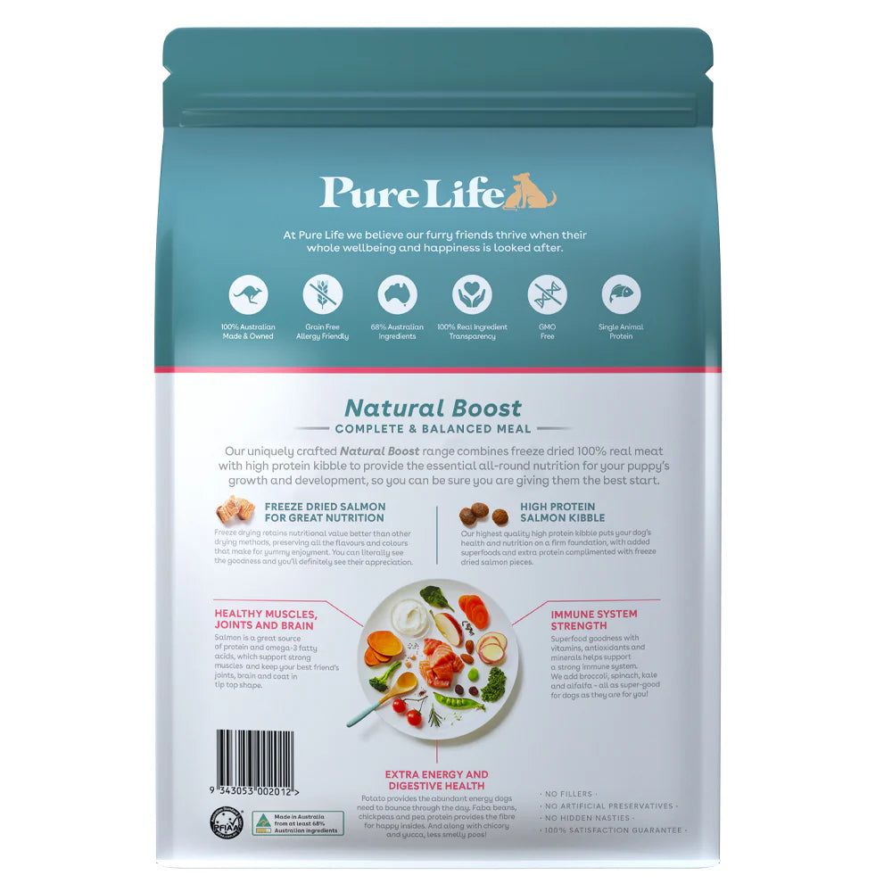 Pure Life – Puppy – GRAIN FREE – Tasmanian Salmon