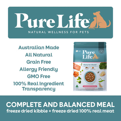 Pure Life – Puppy – GRAIN FREE – Tasmanian Salmon