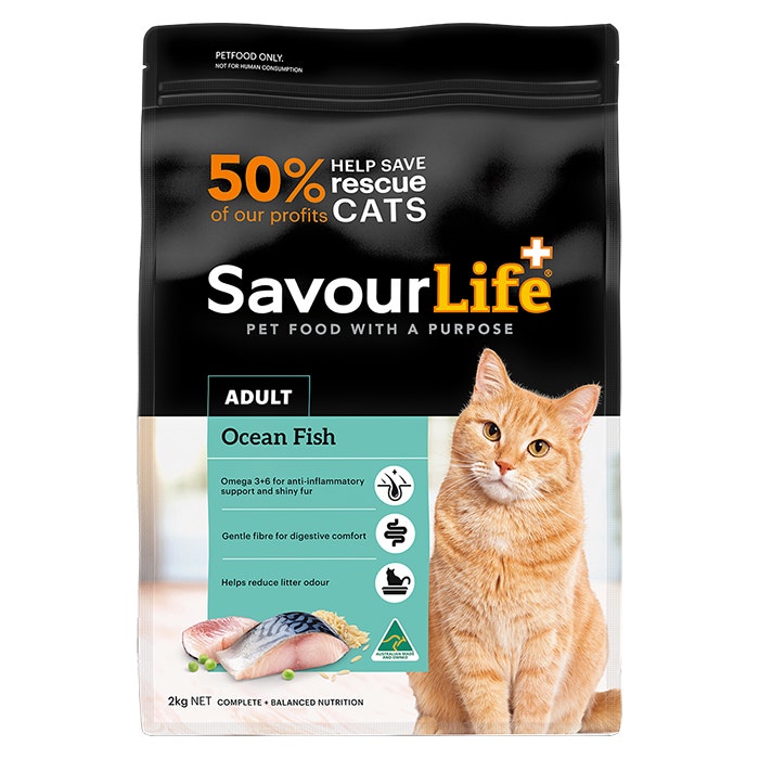 Savourlife Ocean Fish Adult Cat Dry Food