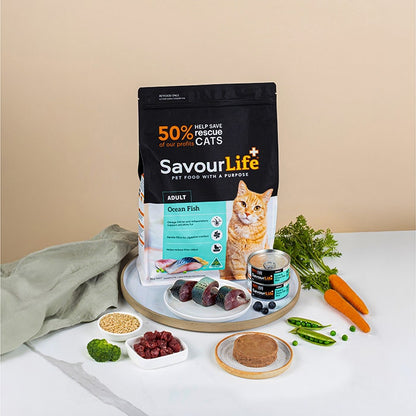 Savourlife Ocean Fish Adult Cat Dry Food