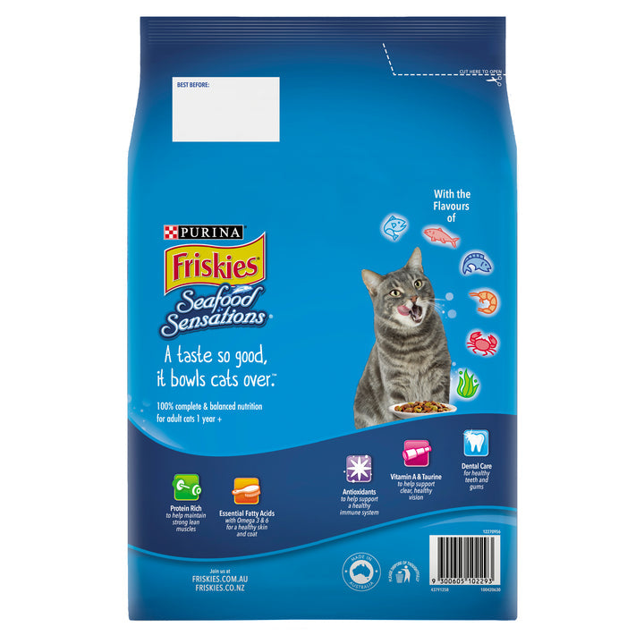 Friskies 10Kg or 2.5kg - Seafood Sensations