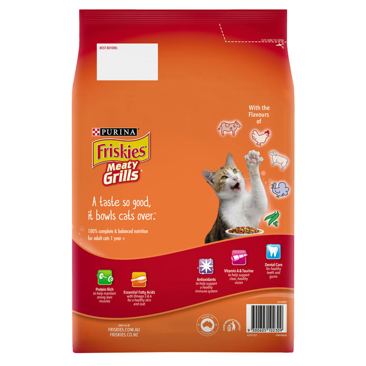 Friskies 10Kg or 2.5kg - Meaty Grills