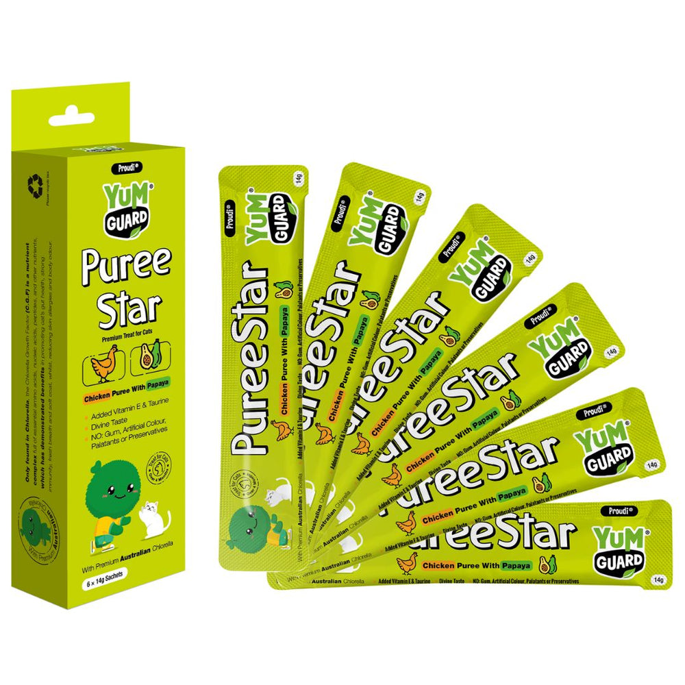 Yumguard Puree Star Chicken With Papaya 14Gx6