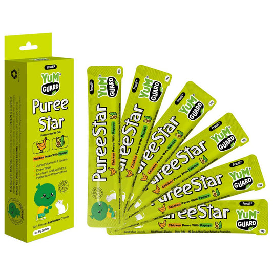 Yumguard Puree Star Chicken With Papaya 14Gx6