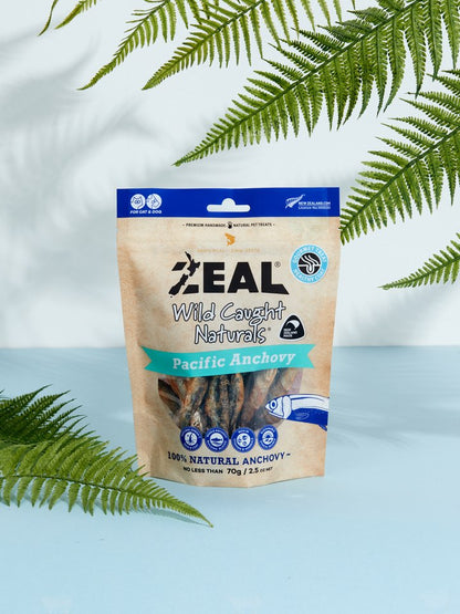 Zeal – NZ Caught Naturals – Pacific Anchovy