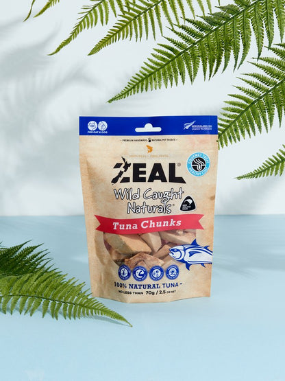 Zeal – NZ Caught Naturals – Tuna Chunks