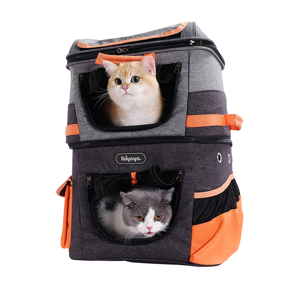 Two-Tier Pet Backpack by Ibiyaya