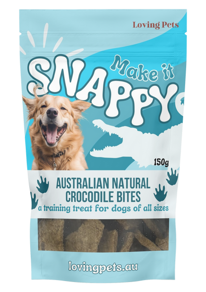 Loving Pets Australian Natural Crocodile Bites 150G