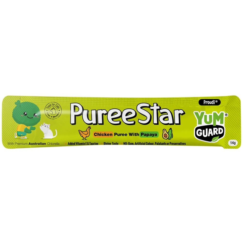 Yumguard Puree Star Chicken With Papaya 14Gx6