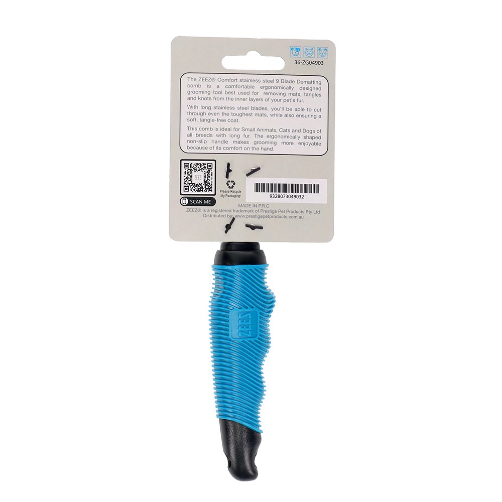 ZeeZ – Comfort – 9 Blade Dematting Comb