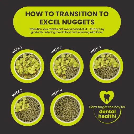 Burgess Excel Adult Rabbit Nuggets Mint 1.5Kg