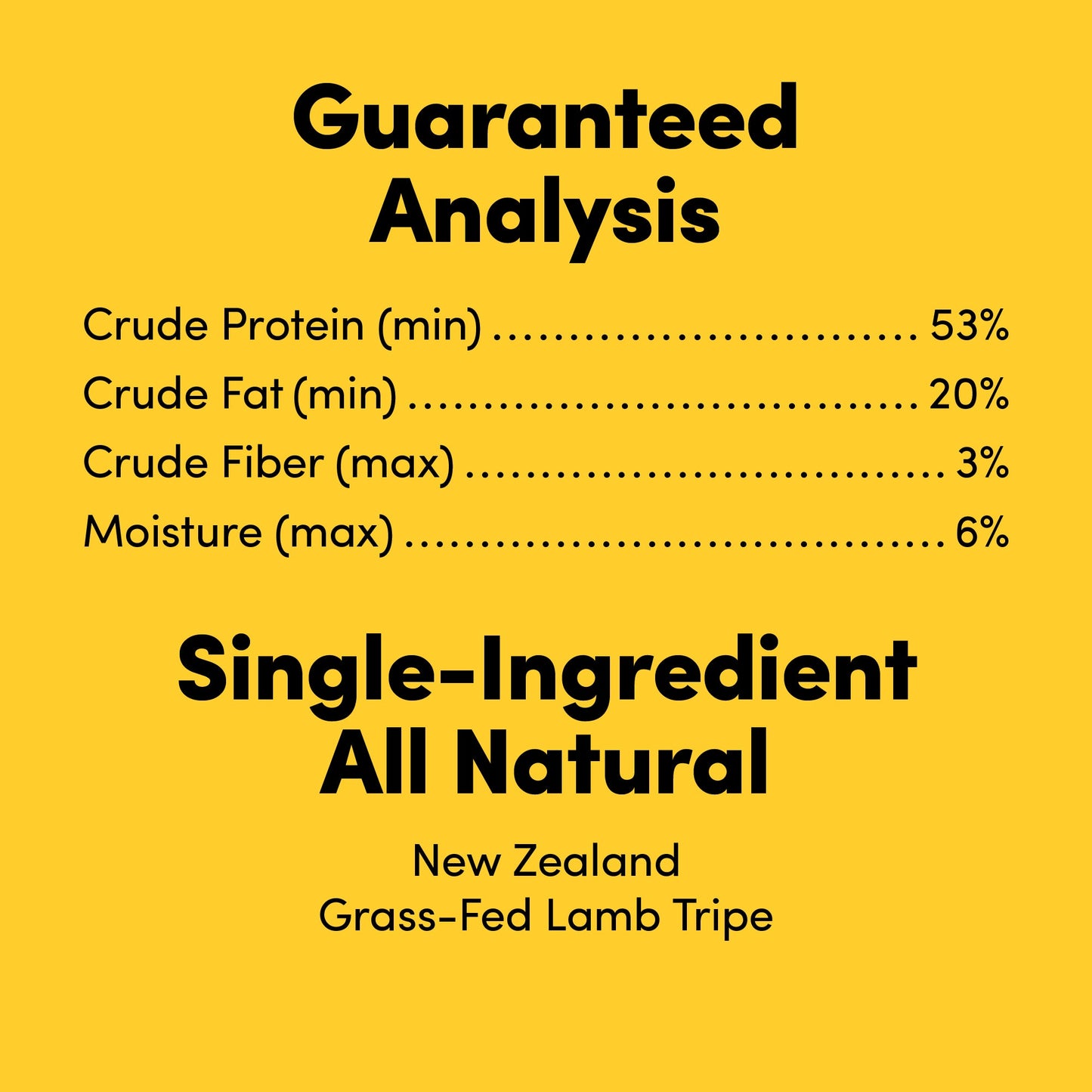 Animals Like Us Dog Lamb Tripe Freeze-Dried Raw Treat 60G