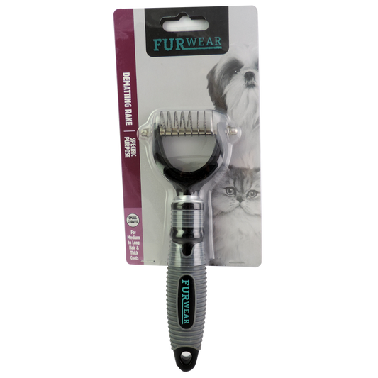 Furwear – Specific Purpose – Dematting Rake – Small Curved