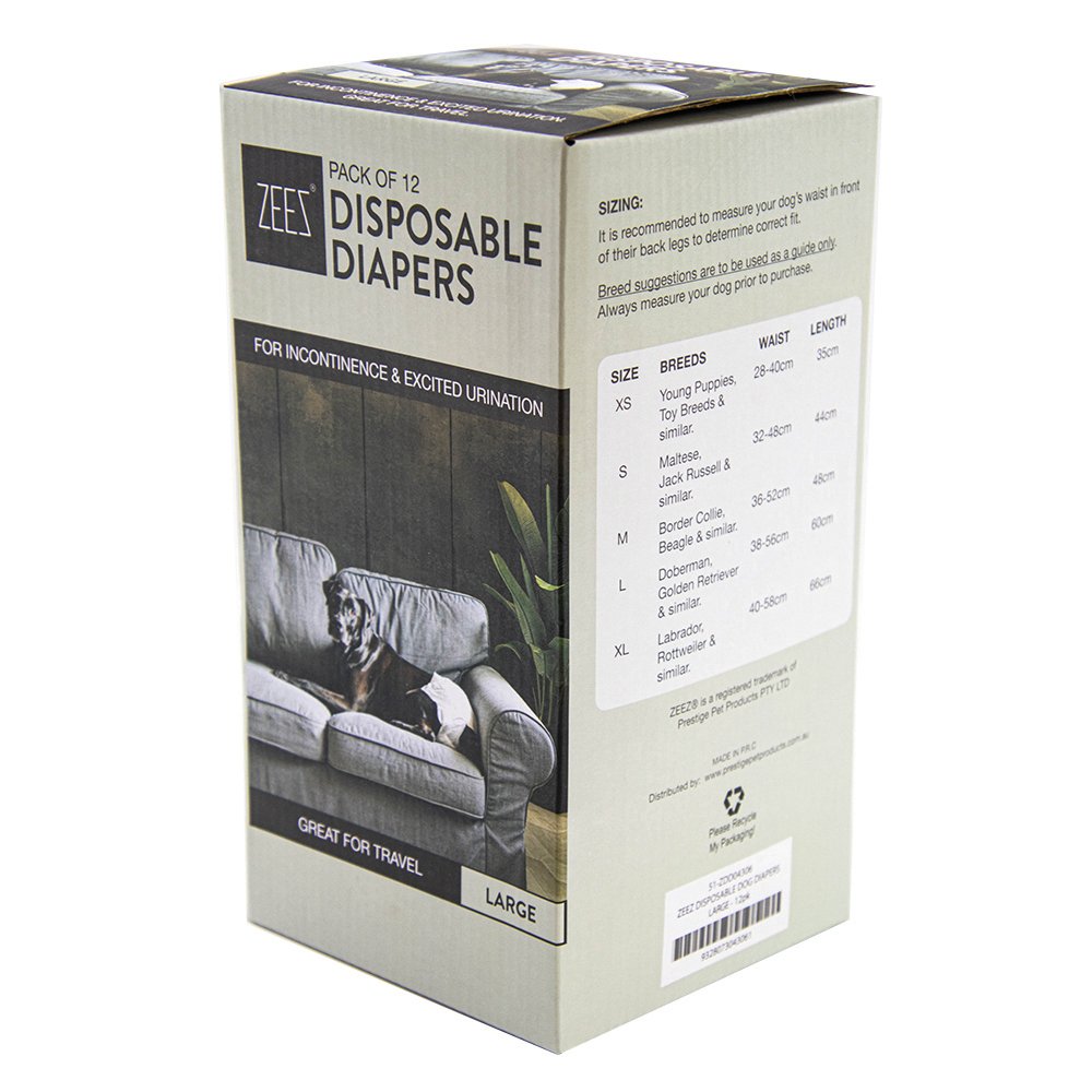 ZeeZ – Disposable Dog Diapers