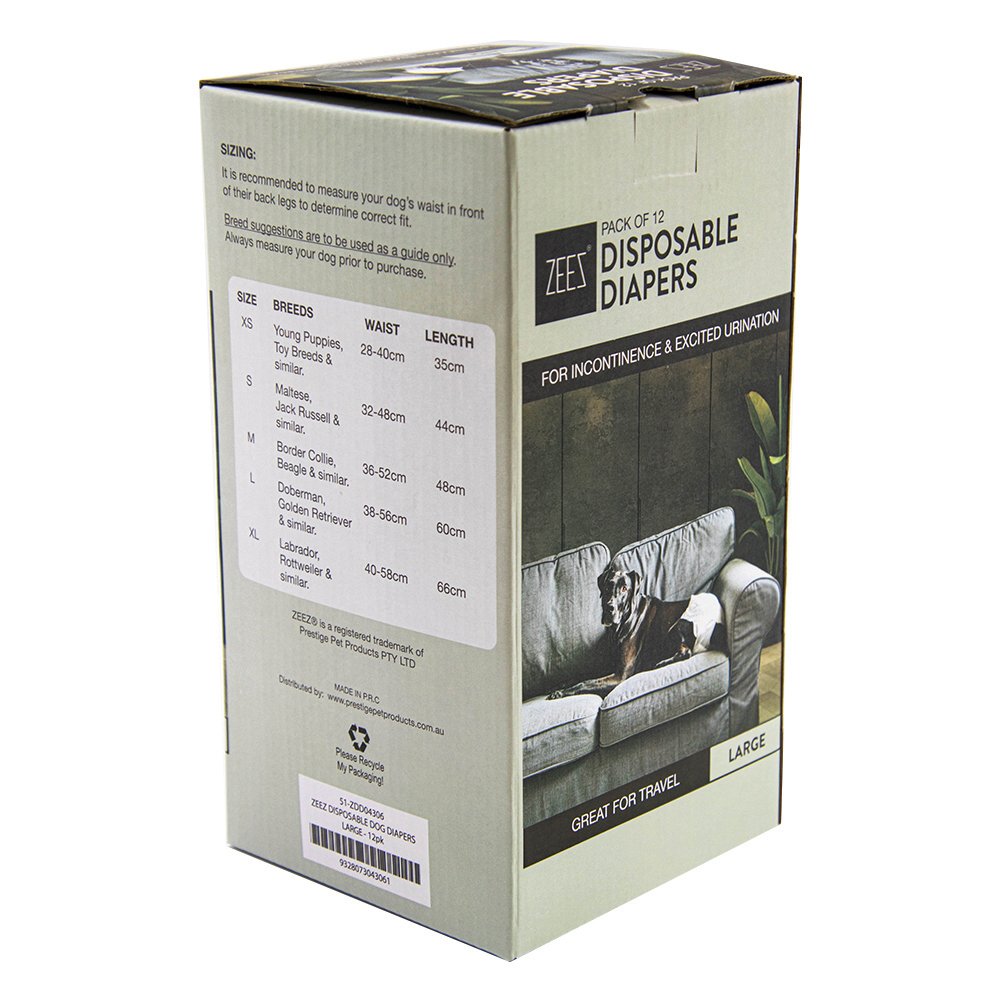 ZeeZ – Disposable Dog Diapers