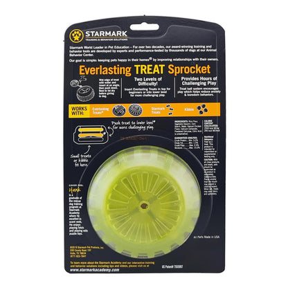 Starmark – Everlasting Treat Sprocket - chewing challenge with two levels of difficulty!