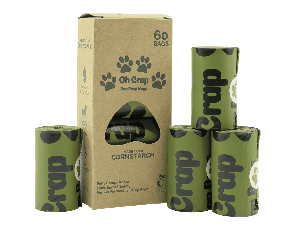 Oh Crap Oh Crap Compostable Dog Poop Bags 60 Pack – Absolutely Everything