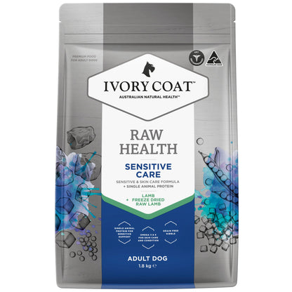 Ivory Coat – Adult Dog – Raw Health – Sensitive Care 1.8kg