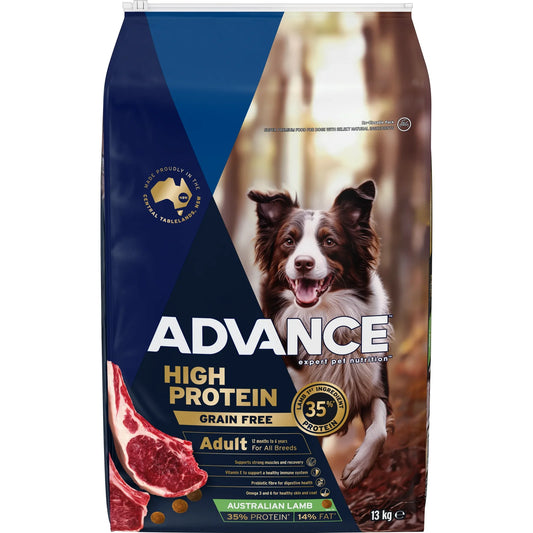 Advance – Adult Dog – High Protein – GRAIN FREE – Australian Lamb