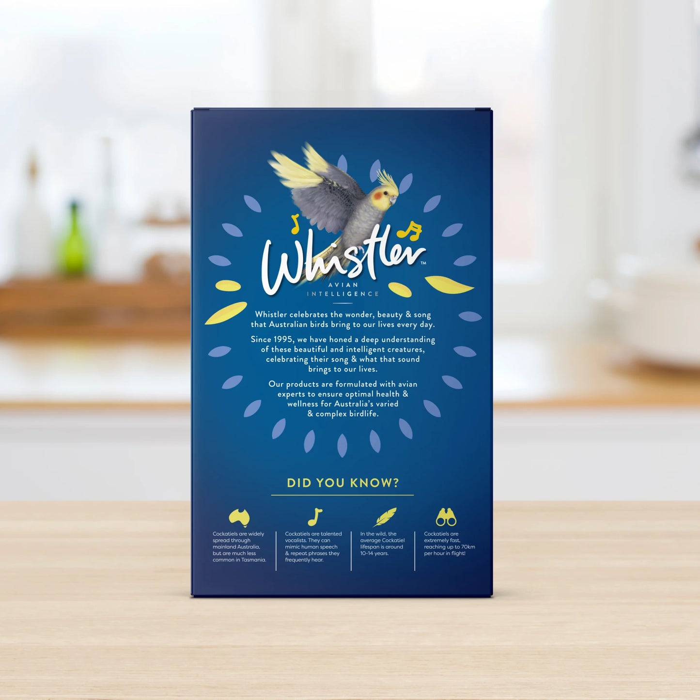 Whistler Cockatiel & Lovebird Gourmet Blend 1.2Kg