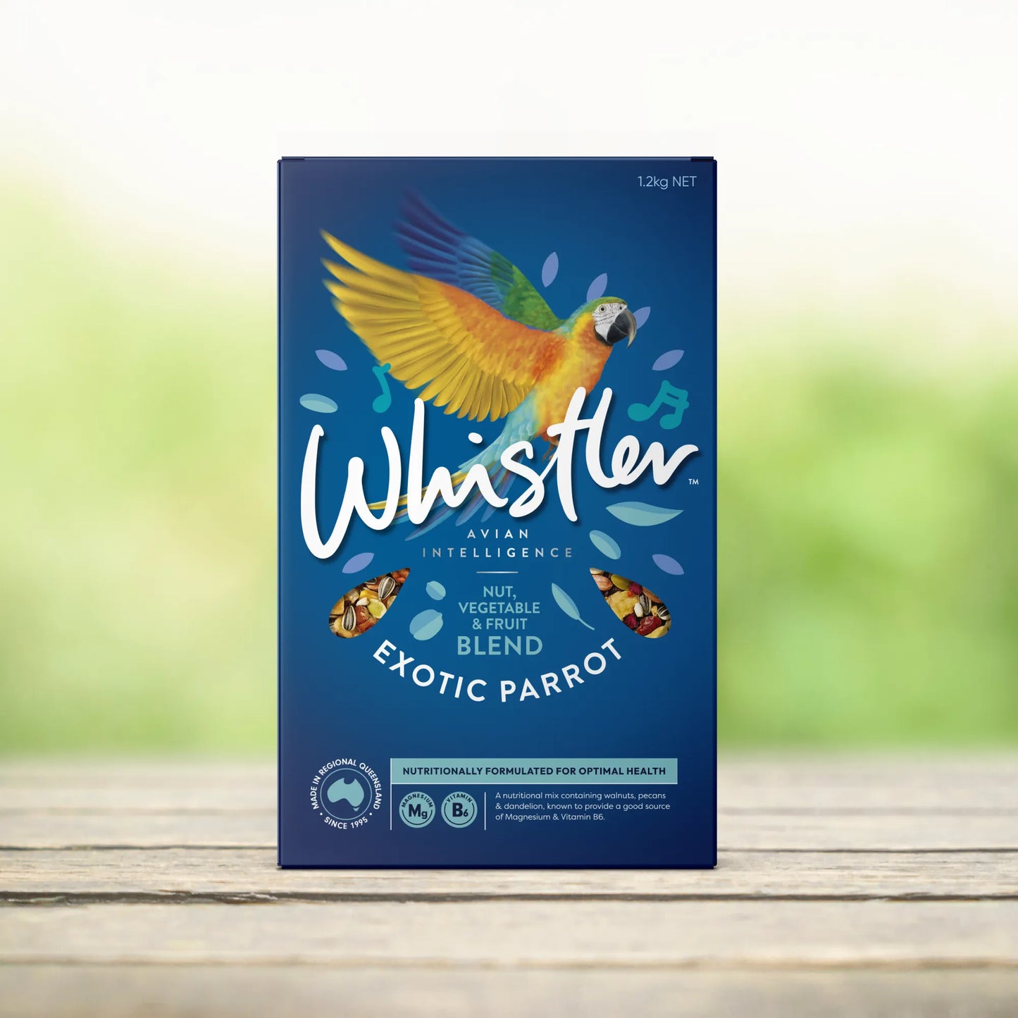 Whistler Exotic Parrot Gourmet Blend 1.2Kg