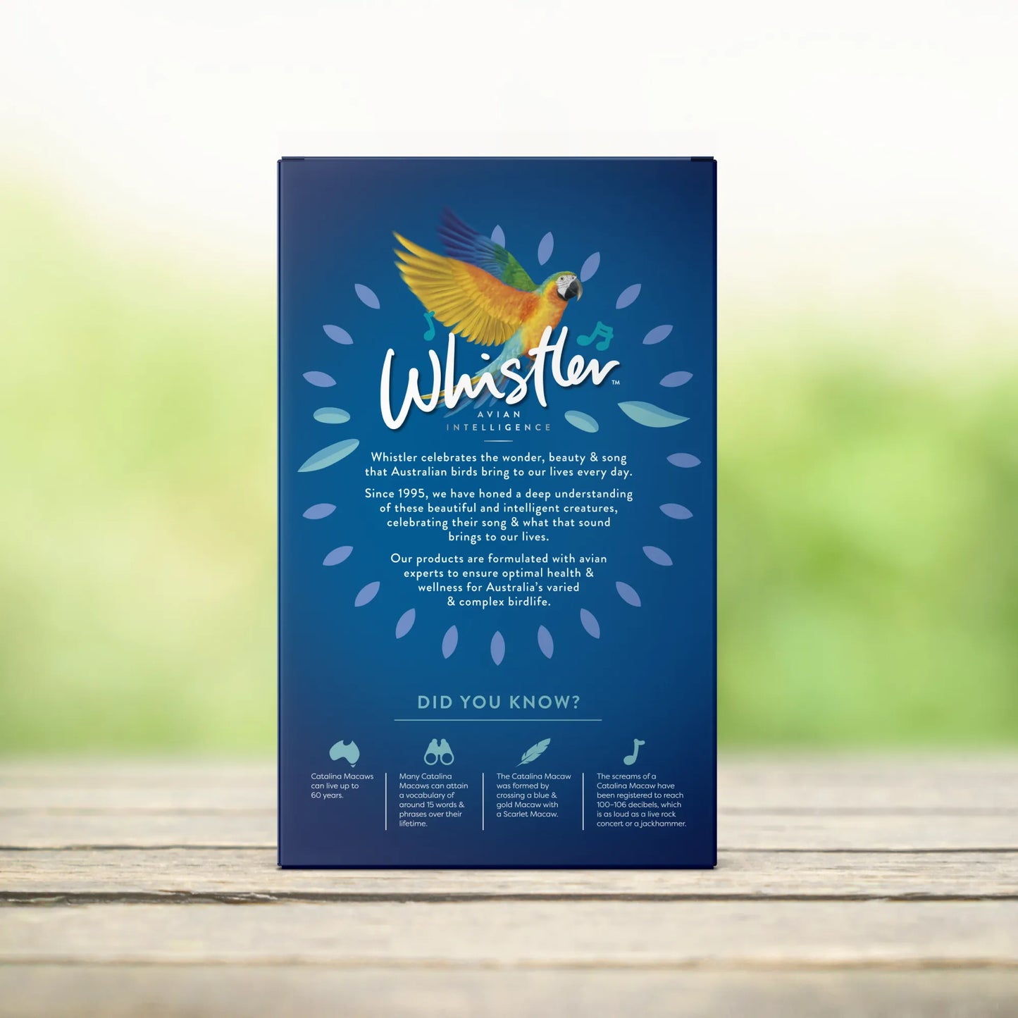 Whistler Exotic Parrot Gourmet Blend 1.2Kg