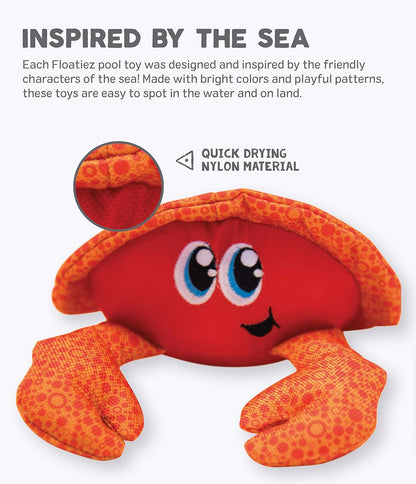 Floatiez Crab - Orange - Medium by Outward Hound