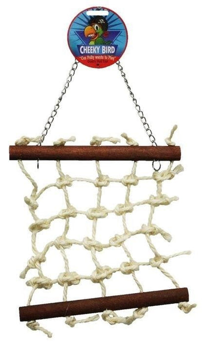 Cheeky Bird Natural Rope Lattice