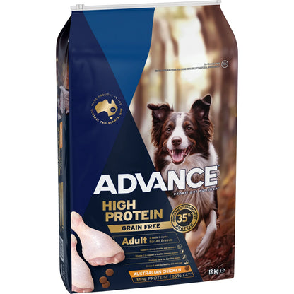 Advance – Adult Dog – High Protein – GRAIN FREE – Australian Chicken