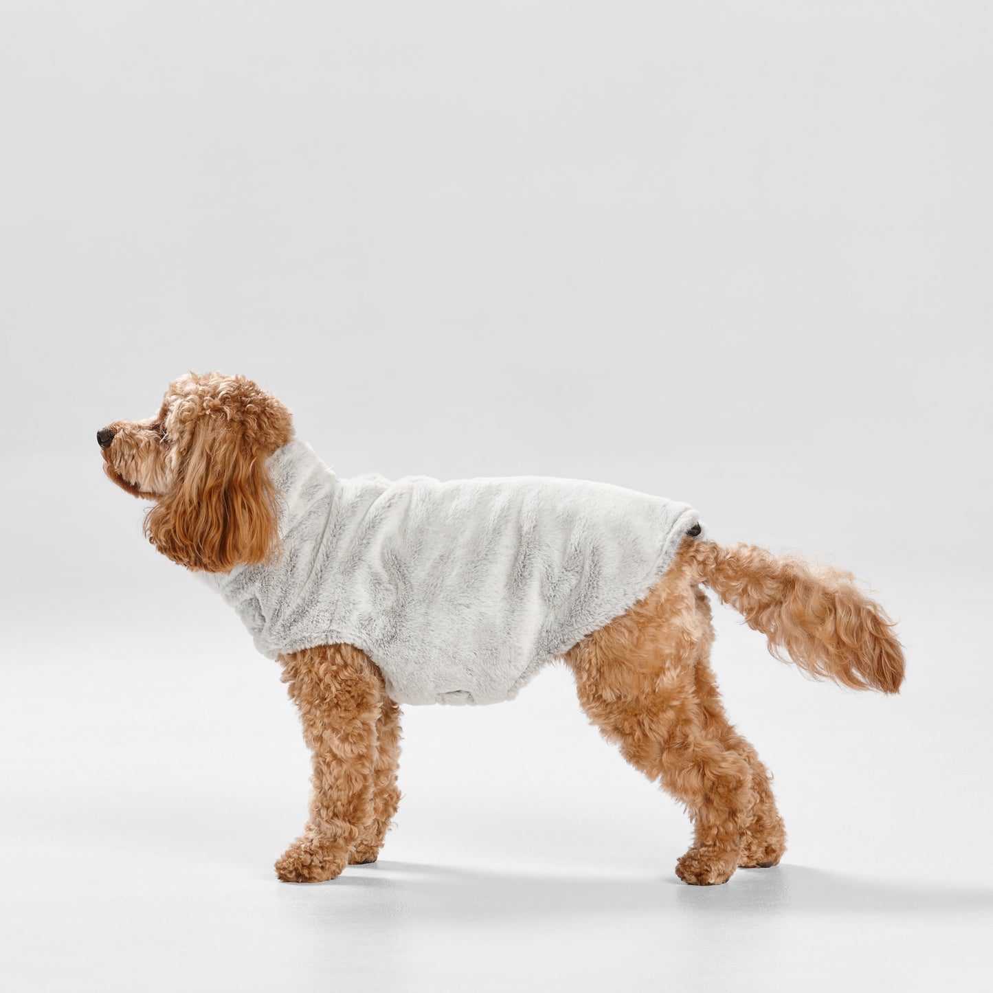 Snooza Wear – Faux Fur Coat – Arctic Wolf