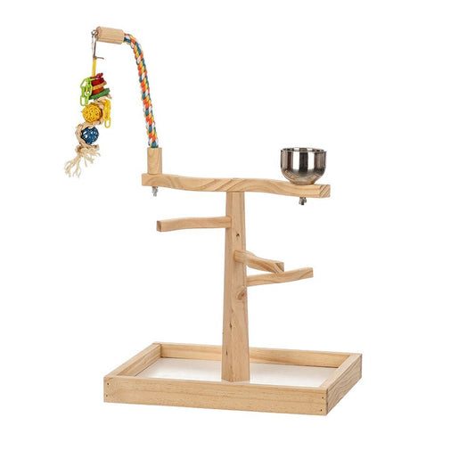 Beak Joy Birdie'S Play & Snack Gym Small