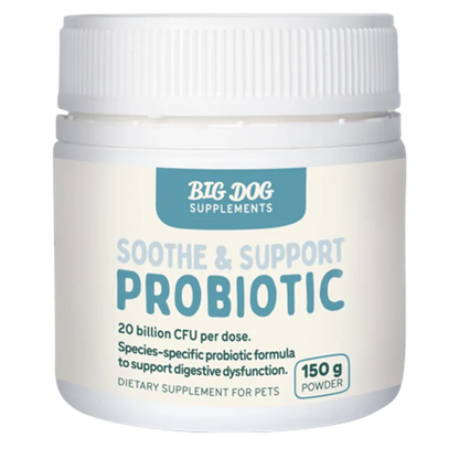 Big Dog Soothe & Support Probiotic 150G
