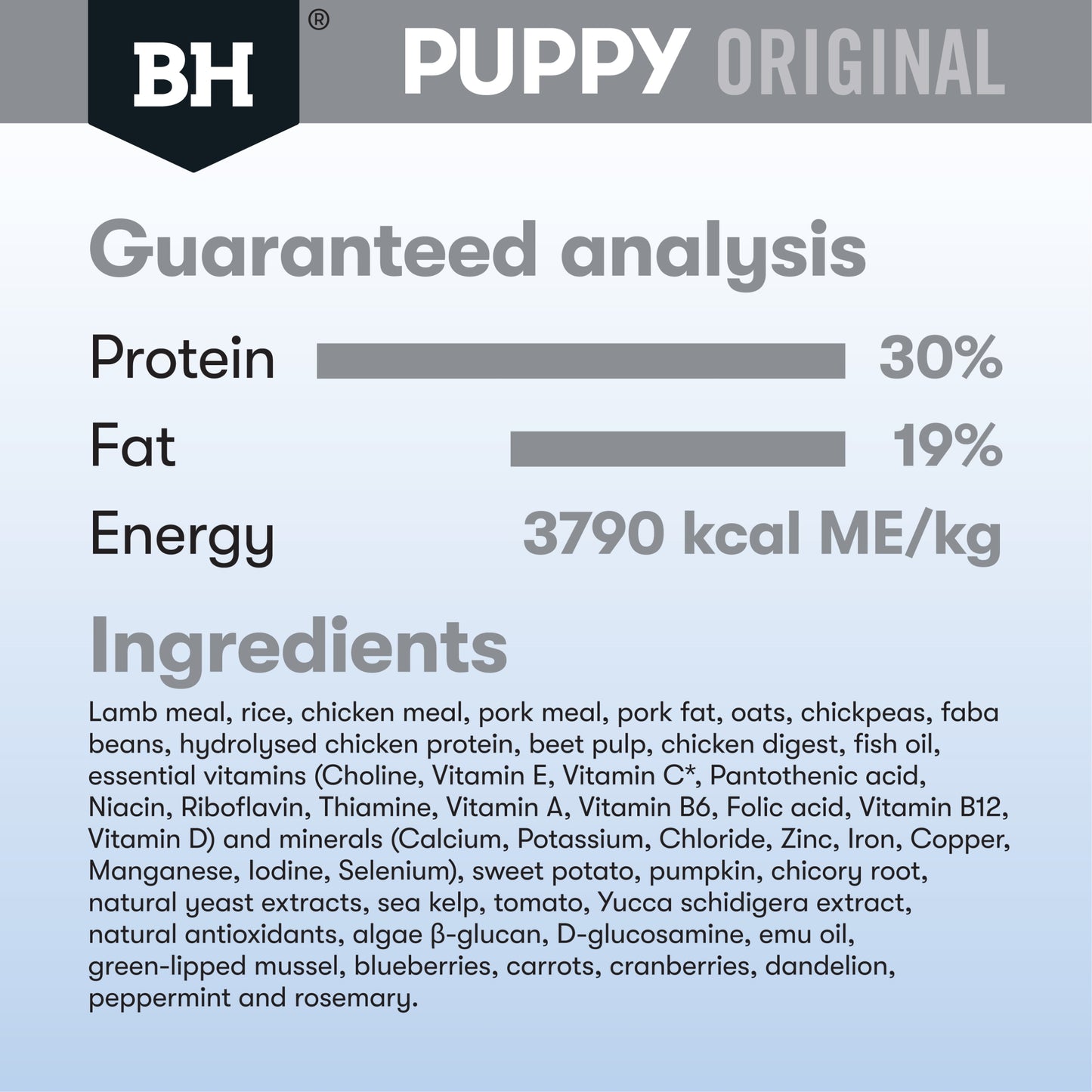Black Hawk – Puppy – Small Breed – Lamb & Rice