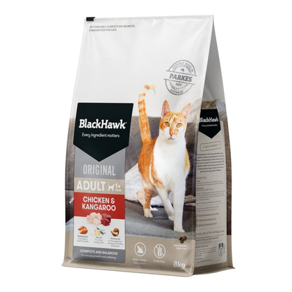 Black Hawk – Adult Cat – Chicken & Kangaroo