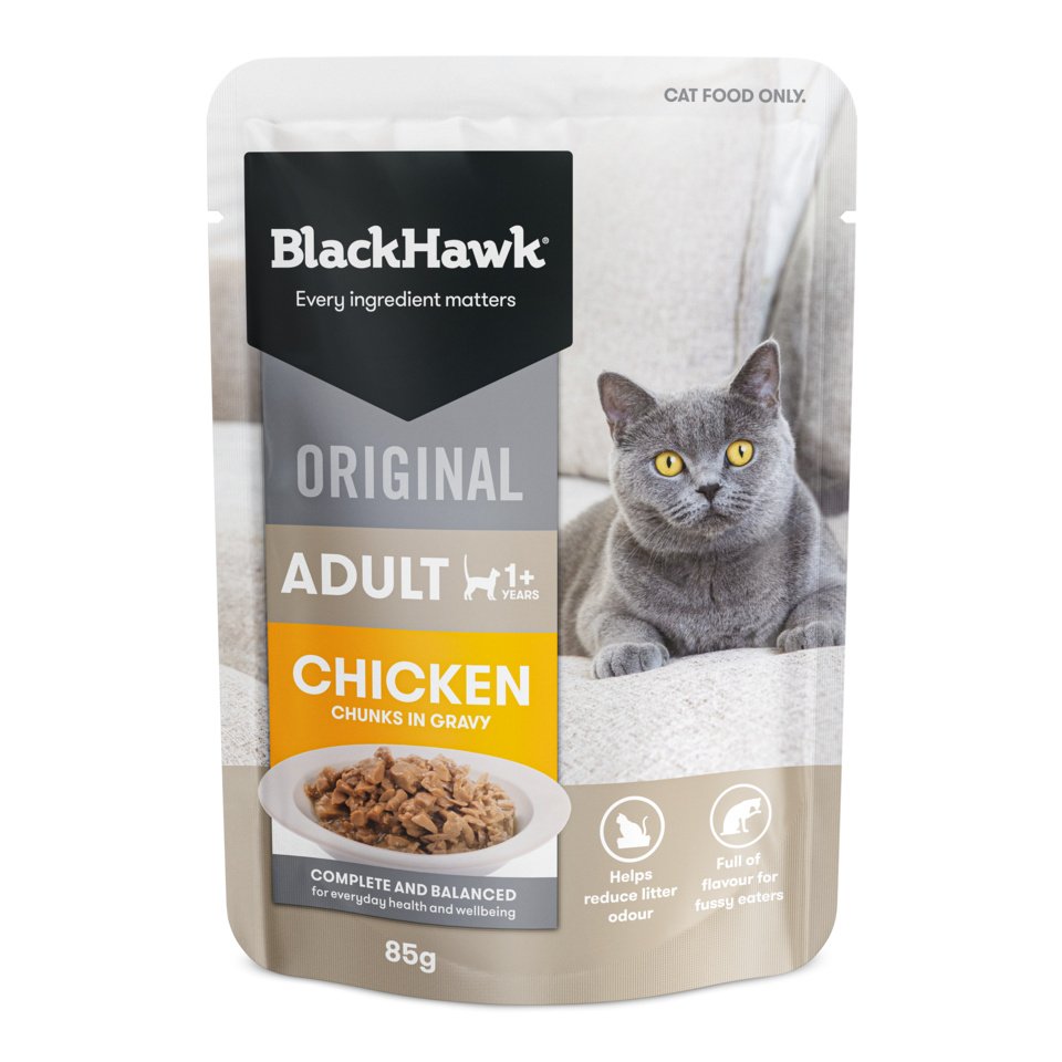 Black Hawk – Pouches – Adult Cat