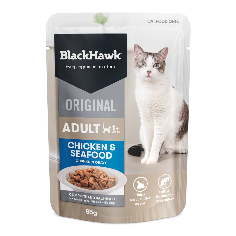 Black Hawk – Pouches – Adult Cat